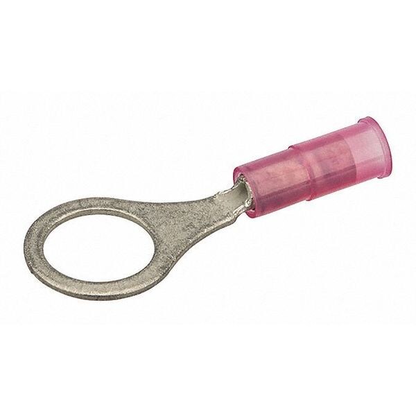 Terminal de anillo de nylon para cable de 22-18 AWG con perno de 3/8" - R22-38N de Nsi Industries