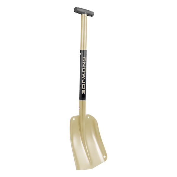 Snow Joe All-Purpose Telescoping Compact Utility Shovel, Gold, Aluminum - ATJ401M-GLD