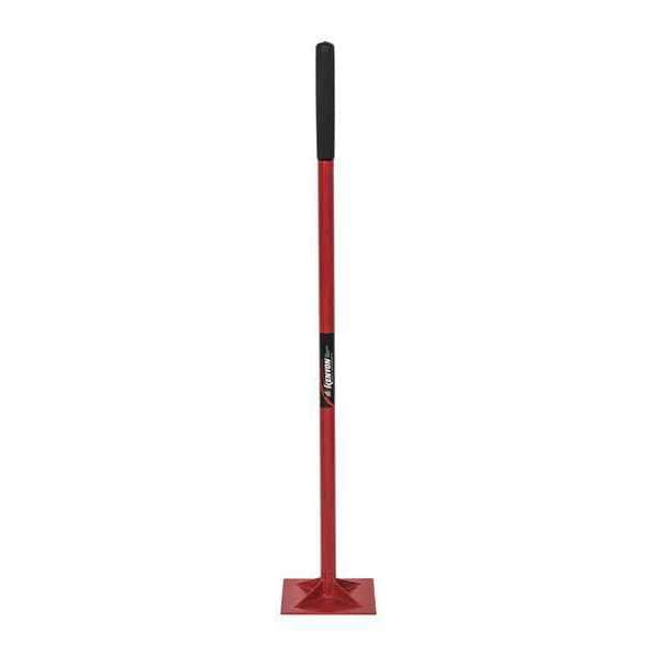 Kenyon Tamp, 10x10", 1/4" Plate, 58" Handle - 85050