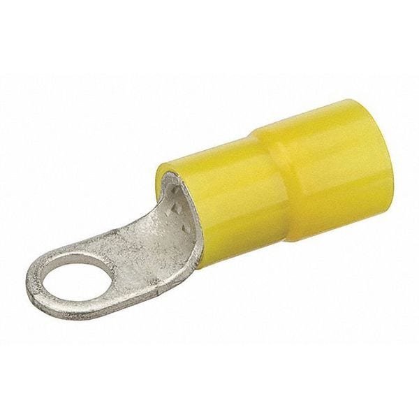 Terminal de anillo de nylon de 6 AWG de Nsi Industries con espárrago de 1/2" - R6-50N