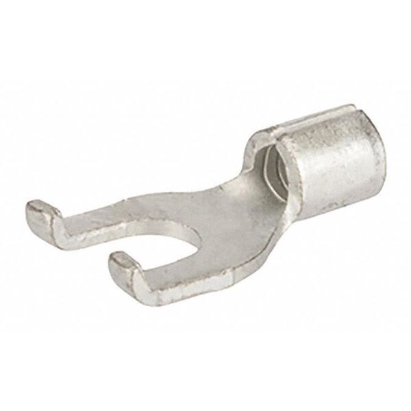 Terminal de lengüeta con brida no aislado de calibre 16-14 AWG de Nsi Industries para perno #6 - S16-6-F