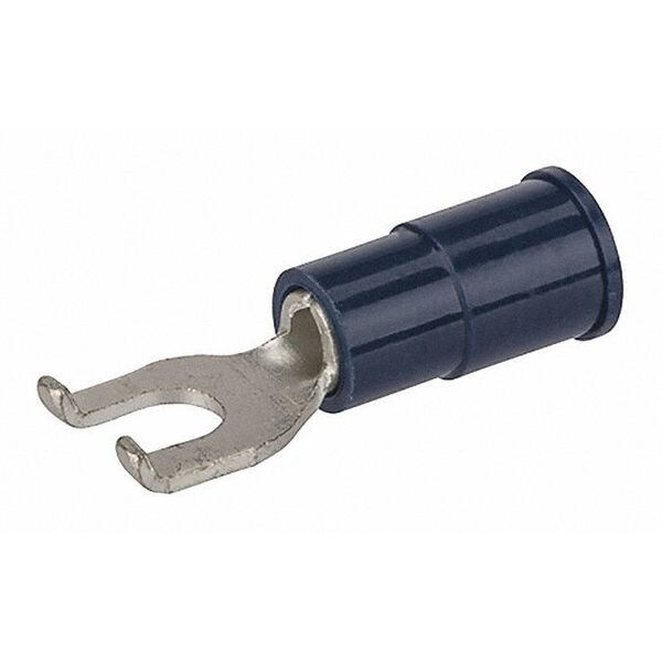 Terminal de lengüeta de vinilo con brida para cable calibre 16-14 AWG, para tornillo #6 - S16-6V-F de Nsi Industries