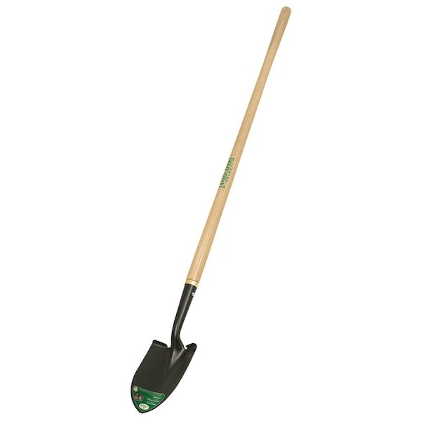 Landscapers Select Shovel, Steel Blade, 45 in L Wood Handle - 34607