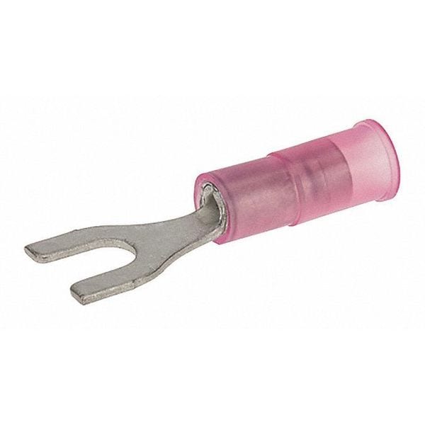 Terminal de pala de nylon de 22-18 AWG para perno #6 de Nsi Industries - S22-6N