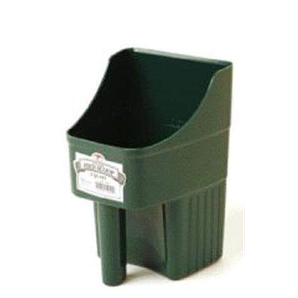 Miller Miller Enclosed Feed Scoop Green 3 Quart - 150422 - 956786