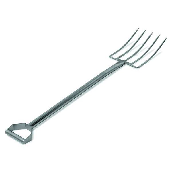 Sani-Lav Stainless Steel Fork, 5 Tines, 12 In - 2071