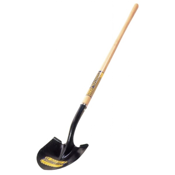 Seymour Midwest Professional Grade Round Point Shovel, 48in Hardwood Handle - SVLR20