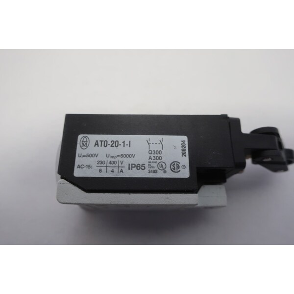 Interruptor de límite Moeller con palanca rodante y émbolo, 400V-AC - AT0-20-1-I