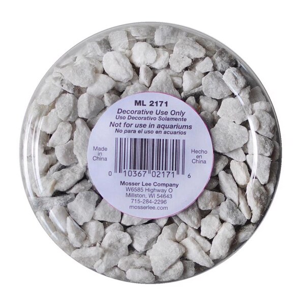 Mosser Lee Mosser Lee Marble Nuggets White Decorative Stone 5 lb - ML2171