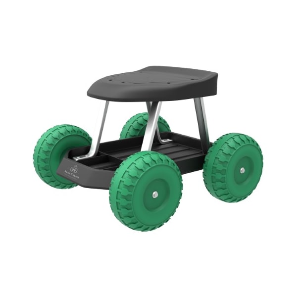 Nature Spring Nature Spring Rolling Garden Seat with Wheels, Scooter and Tool Tray for Weeding, and Gardening - 507628WIW