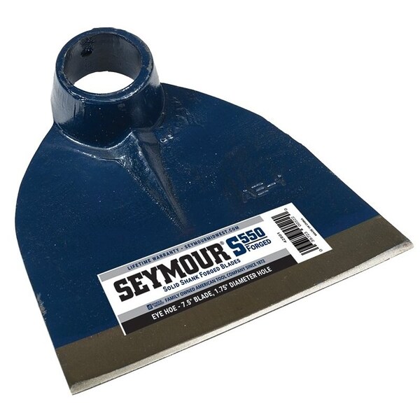 Midwest Rake Seymour Eye Hoe Blade, 7-1/2 in W Blade, For: 66682 Replacement Handle - 42801