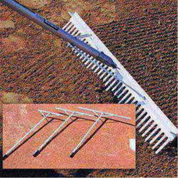 Bookazine Aluminum Maintenance Rake - 36in. Field Maintenance Rakes - TI38278