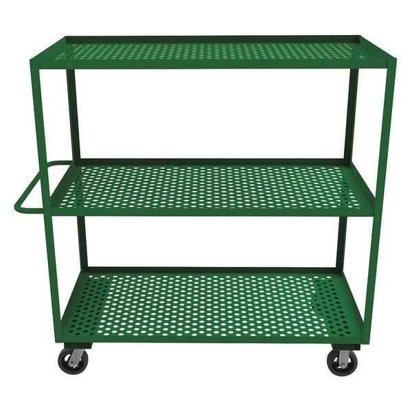 Zoro Select Garden Truck, 1200 lb., 66 In. L, 30 In. W - GC-3060-3-6MR-83T