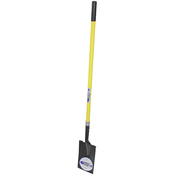 The Brush Man Tear-Off Spade W/ Fulcrum, Smooth Edge, Long Figerglass Handle, 4PK - SPADE-3-LFG-I