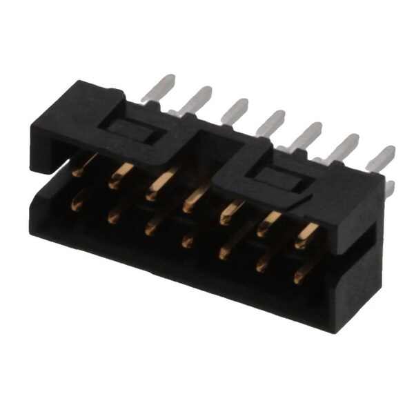 Conector de placa Molex, 14 contactos, 2 filas, macho, recto, terminal de soldadura - 878311411
