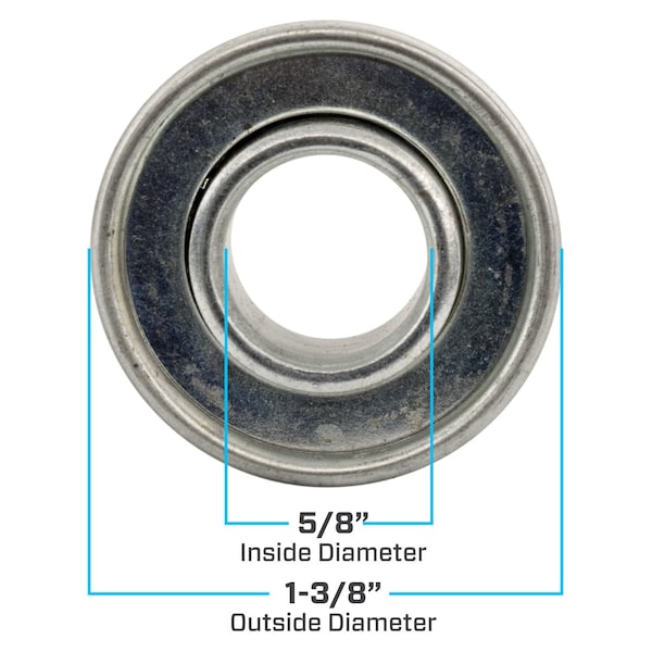 Marathon Industries Marathon Easy Fit 500 lb. cap. Wheel Bearings Steel 2 pk - 60001
