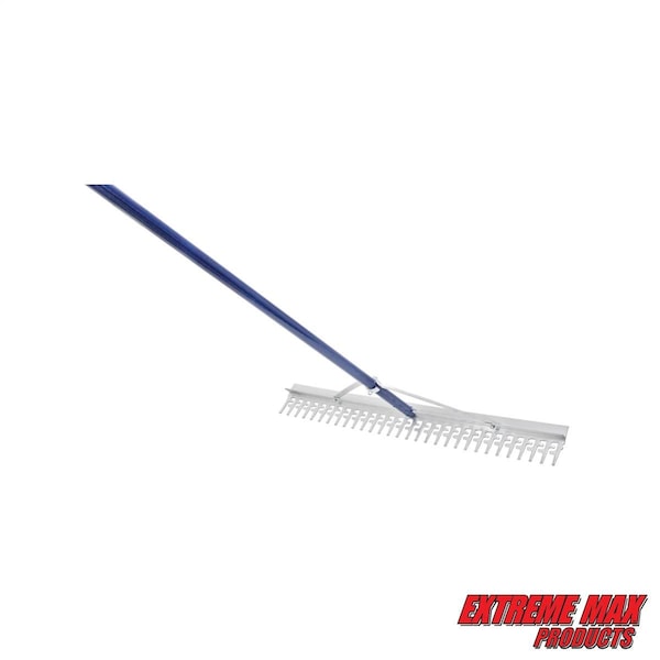 Extreme Max Extreme Max 3005.4095 36" Commercial-Grade Screening Rake for Beach and Lawn Care with 66" Handle - 3005.4095