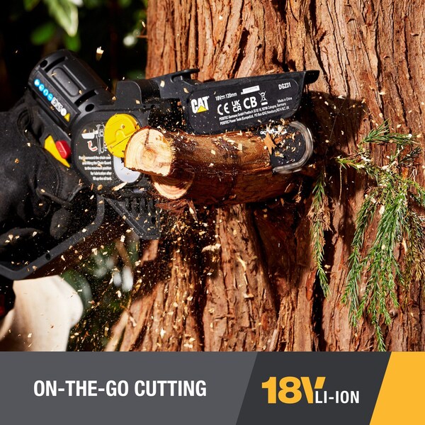 Caterpillar Cat 18V Brushless 5 in. Pruning Saw, Battery and Charger Included - DG231