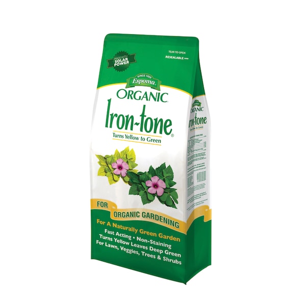 Espoma Espoma Iron-tone All-Purpose Lawn & Garden Food For All Grasses 1250 sq ft - IT5