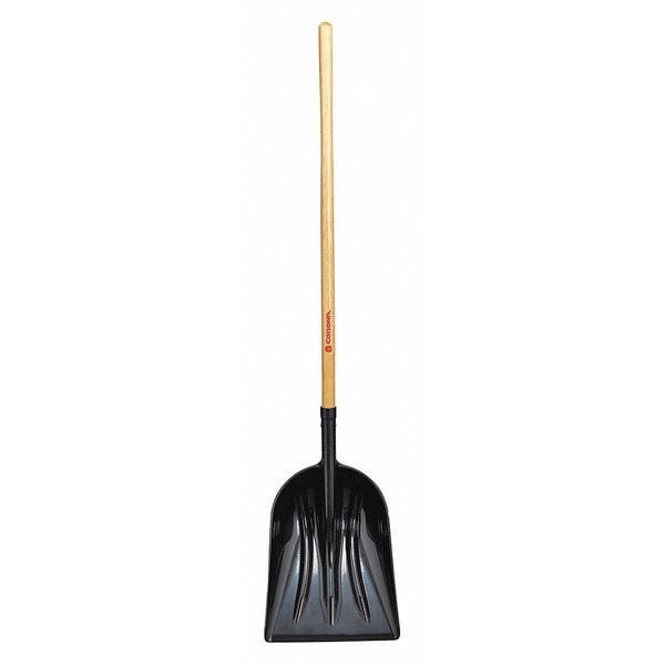 Corona Tools Scoop Shovel, #12 Blade, Poly Blade, 48 in L Wood Handle - SS 42001