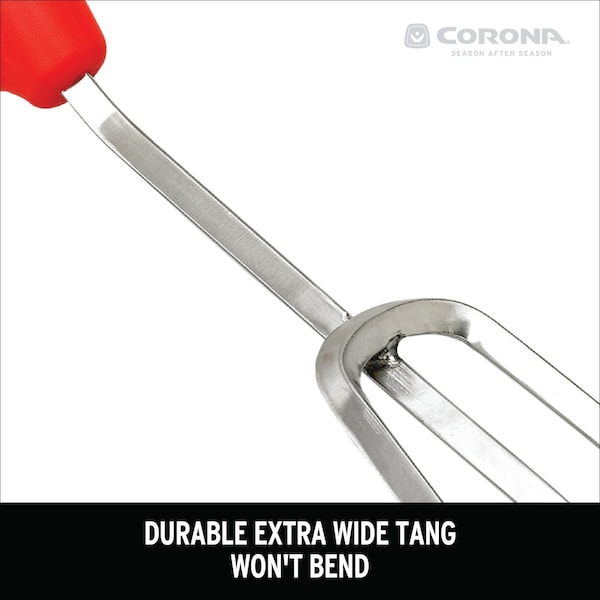 Corona Tools Corona ComfortGEL 3 Tine Stainless Steel Hand Cultivator 7 in. Rubber Handle - CT 3334
