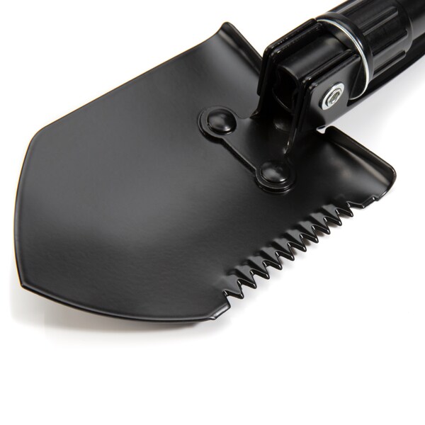 Boundary Folding Steel Shovel W/ Detachable Handle Extension - 41914