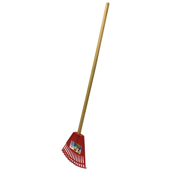 Emsco Group Little Diggers Kids Leaf Rake, Child Safe Tool, Garden with Your Kids - 9049-1