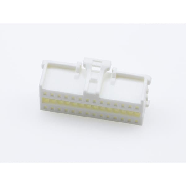 Conector de tarjeta Molex, 28 contactos, 2 filas, hembra, espaciado de 0.079 pulgadas, terminal de engarce, bloqueo - 513532800