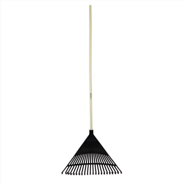 Truper 61 in. 22 Tine Poly Rake Wood Handle - EP-22-ACE