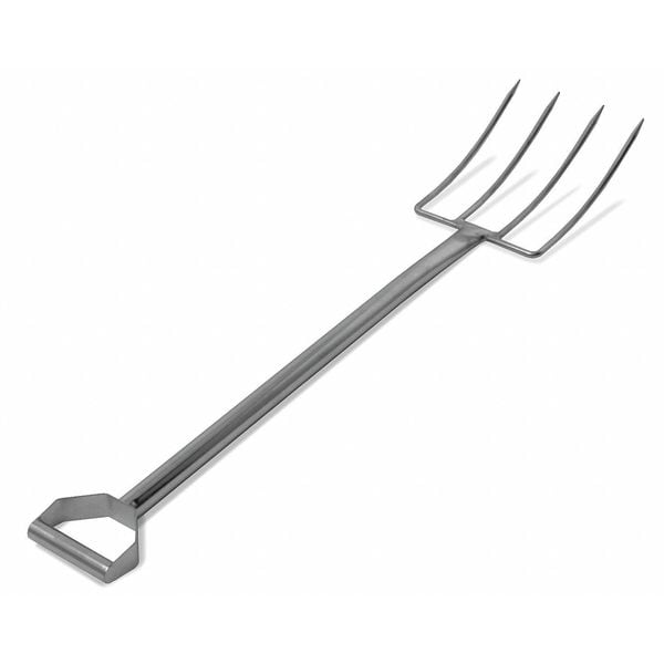 Sani-Lav Stainless Steel Fork, 4 Tines, 12 In - 2073