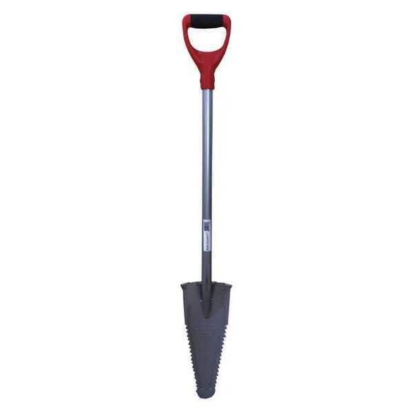 Root Assassin Garden Shovel, Standard Steel Blade, 32 in L Red - RA-001