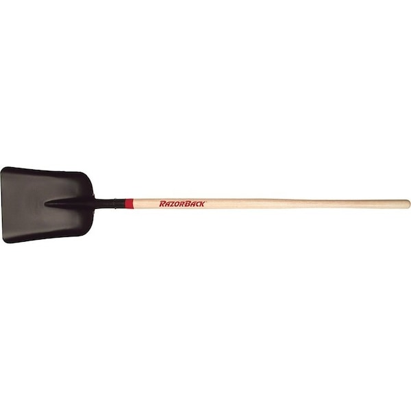 Union Tools Scoop Shovel, Steel Blade, Hardwood Handle - 79805