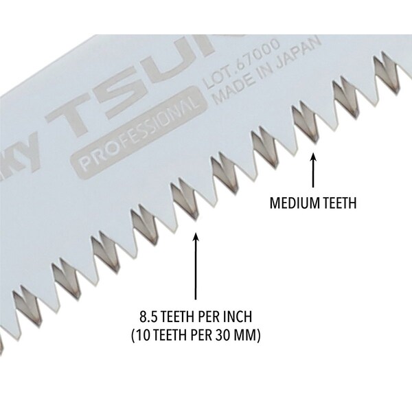 Silky Saws Silky Blade Only TSURUGI Curve 270mm by medium teeth - 457-27