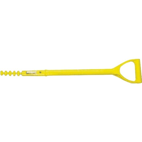 Link Handles 66776 Shovel Handle with Rivet, 27 in L, Fiberglass, For: D-Grip Hollow Back and Closed Back Shovels - 871-99/66776