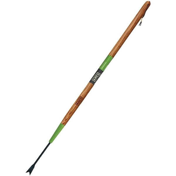 Ames Forged Dandelion Weeder, Steel Blade, V-Notched Blade, Hardwood Handle - 2942100