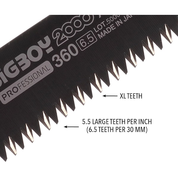 Silky Bigboy 2000 Professional 360mm XL Teeth Outback Edition Replacement Blade Only - 755-36