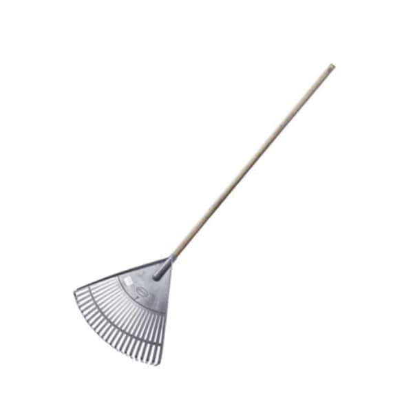 Herragro Plastic Rake, 22 Tines, Wood Handle - HG43001323