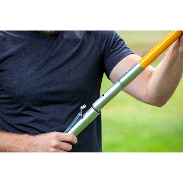 Notch Equipment 12 ft pole saw set with 15 blade & pruner head - 40209