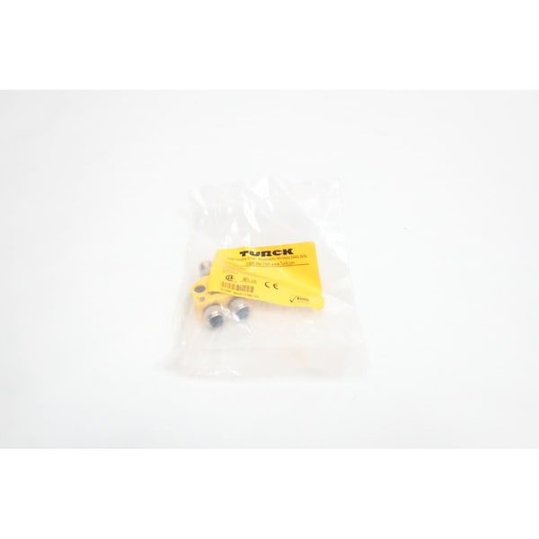 Divisor de conexión Turck Twin Junction Splitter 250V-Ac - VB2-FSM 4.4/2FKM 4