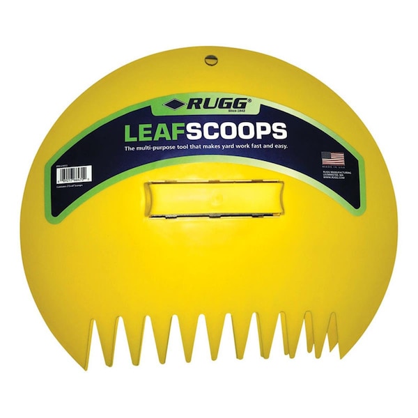Rugg 14.5 in x 4 in Leaf Scoop, 2 PCS - RU4872