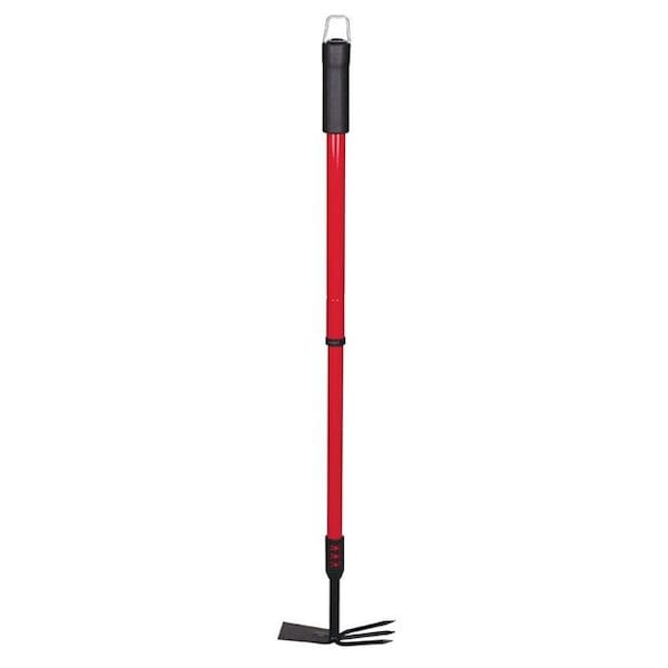 Heat Wave LH016 6.77 x 32 in. Manufacturing Steel Rake & Hoe - HE153505