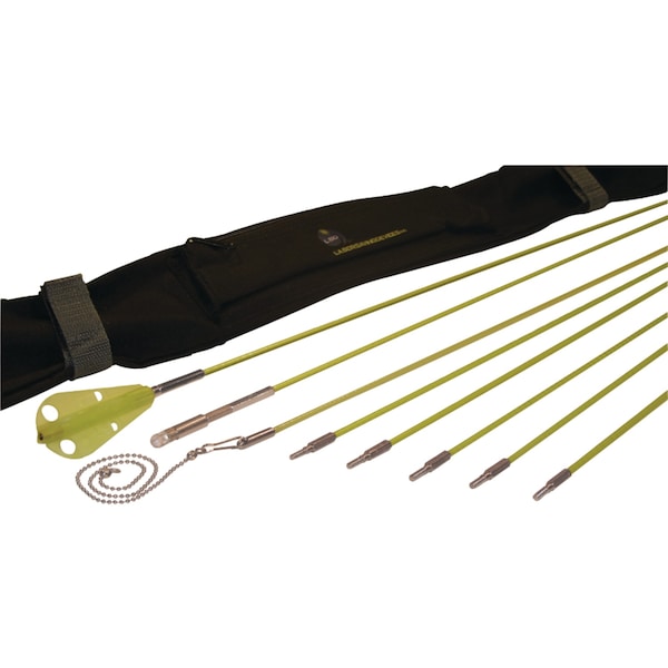 Dispositivos de ahorro de trabajo Creep-Zit 24 pies. Kit de varilla roscada compacta para correr cables conector - 81-600