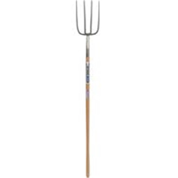 Marquee Protection 4 Tine Forged Manure Fork 54 Hardwood Handle - MA197000