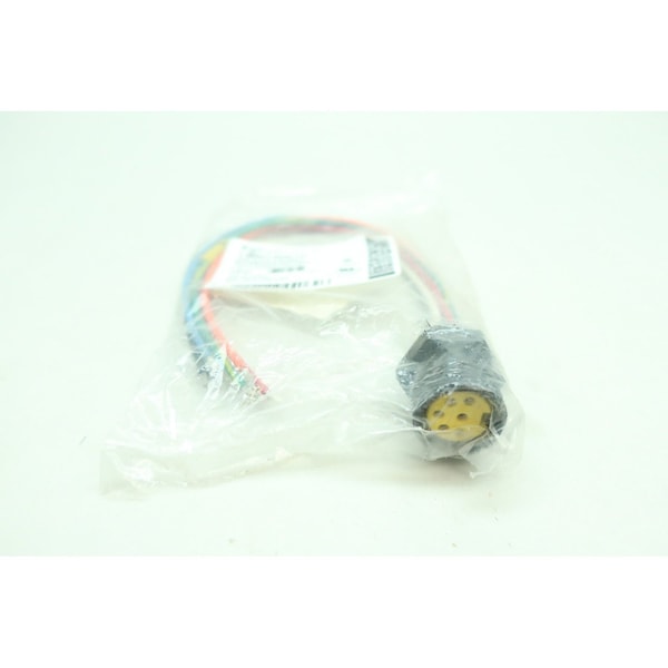 Brad Harrison 2R6004A20A120 Conector recto hembra de 12 pulgadas de 6 pines - 2R6004A20A120