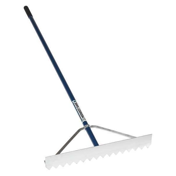 Seymour Midwest Asphalt Lute, Aluminum, 66 in. L, 20 Tines - 56929GRA