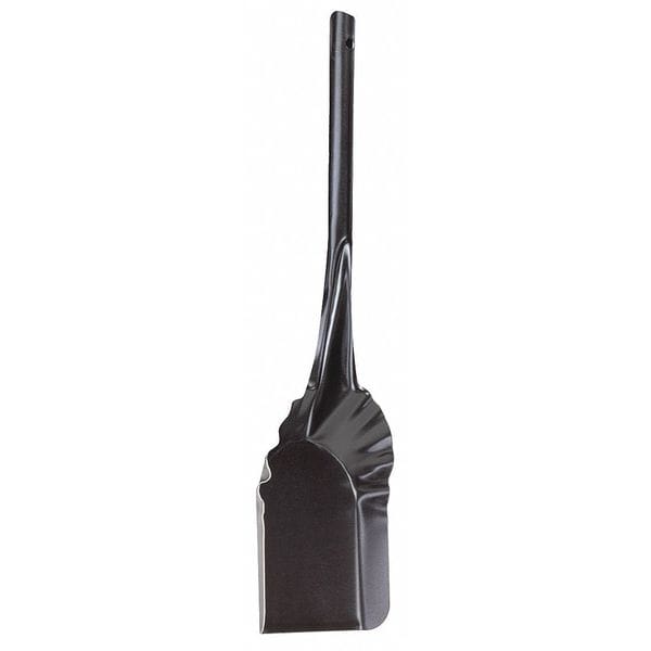 Behrens 30 ga Square Point Coal Shovel, Steel Blade, 11 in L, Black Steel Handle - 17PCS