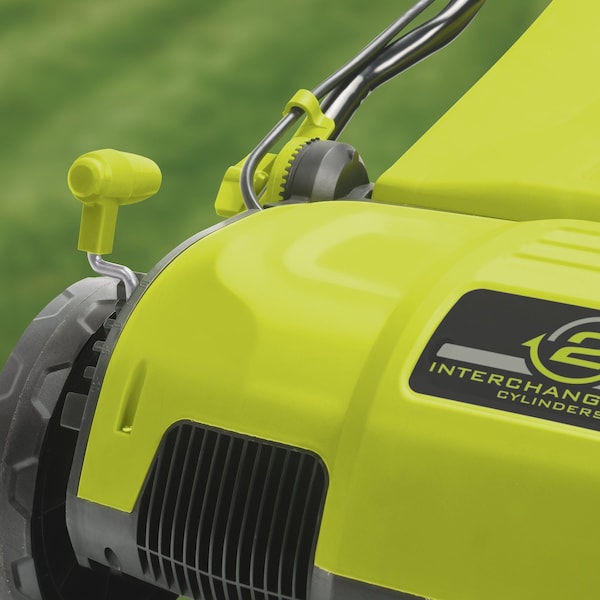 Sun Joe 15-Inch 13-Amp Electric Scarifier + Lawn Dethatcher w/13.2-Gallon Collection Bag - AJ805E