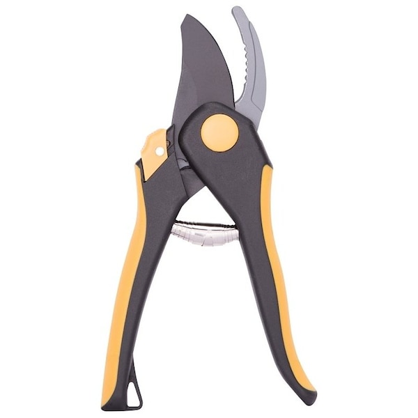 Landscapers Select Pruning Shear, 1/2 in Cutting Capacity, Steel Blade, Plastic Handle, Cushion-Grip Handle - GP1035