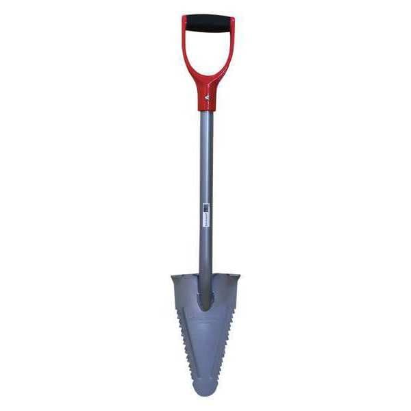 Root Assassin Garden Shovel, Standard Steel Blade, 22 in L Red - RA-002