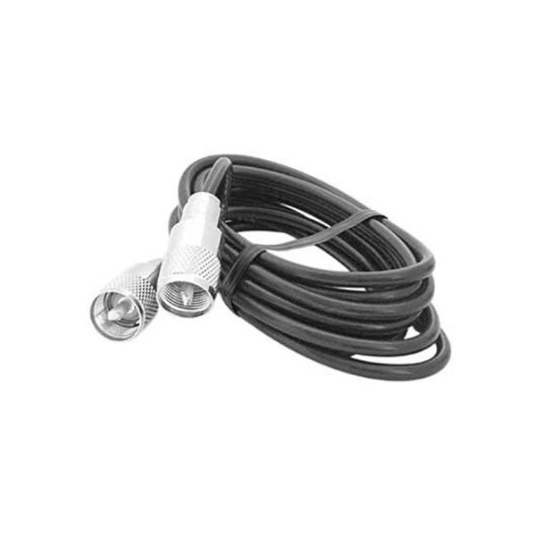 Pocomm PP8X25 Cable de 25 pies RG8X con conectores PL259 - PP8X25